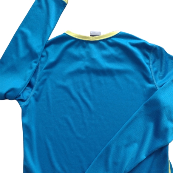 Nike Dri-fit long sleeve 2 tone shirt. Size is Large (12-14) in women's. - Picture 5 of 9